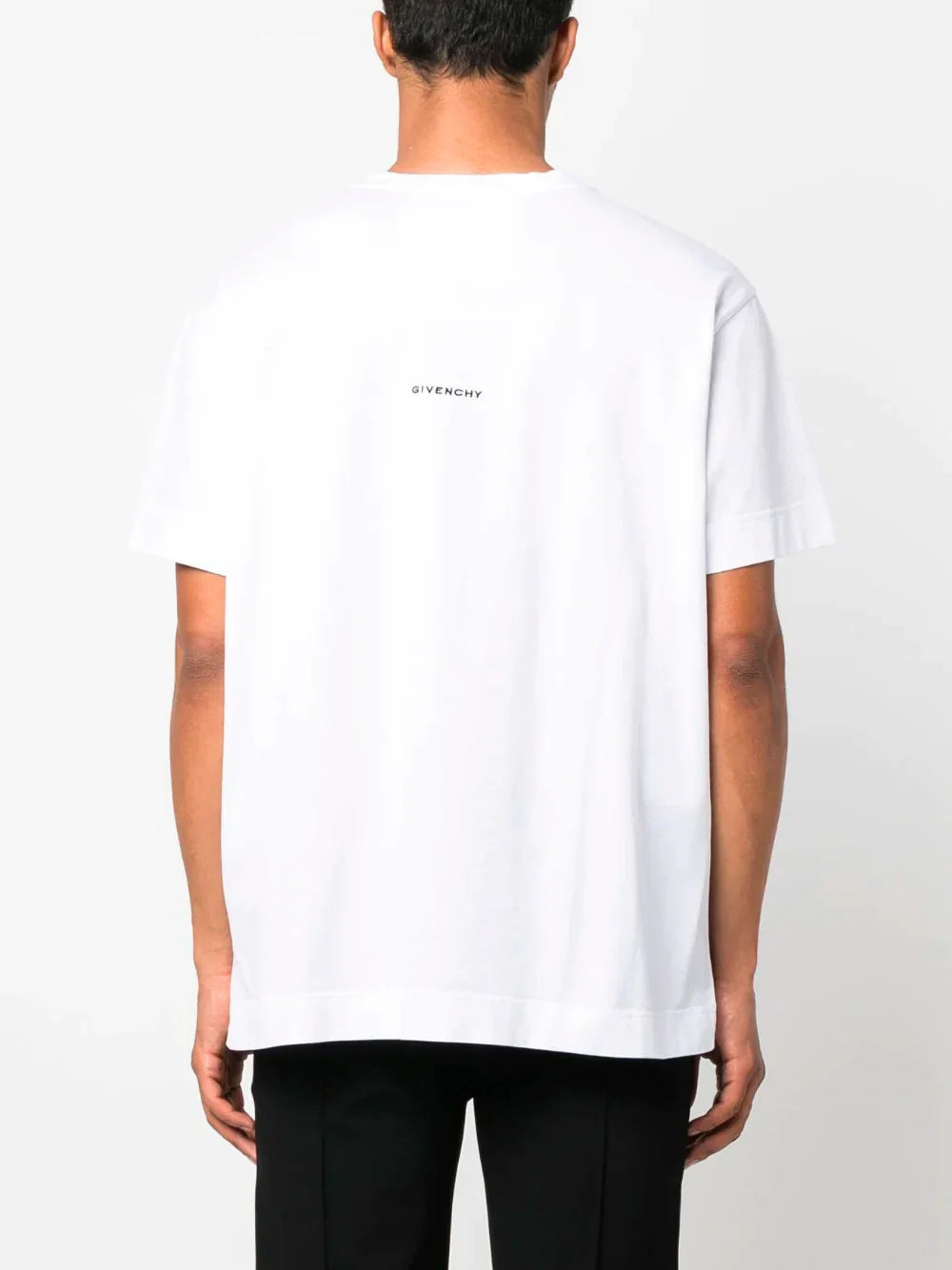 4G EMBROIDERED WHITE T-SHIRT - Exclusive Wear