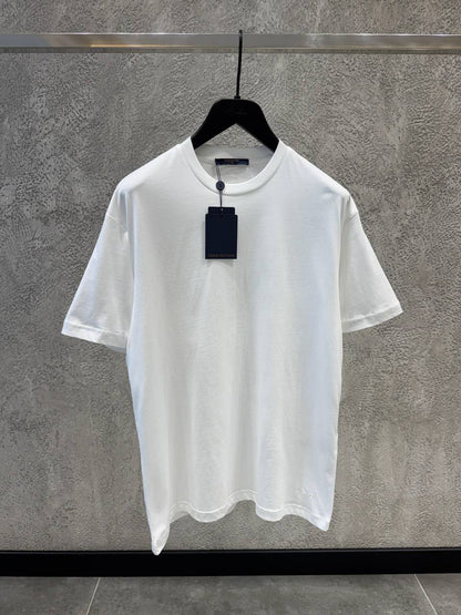 Silk Blend White T-shirt
