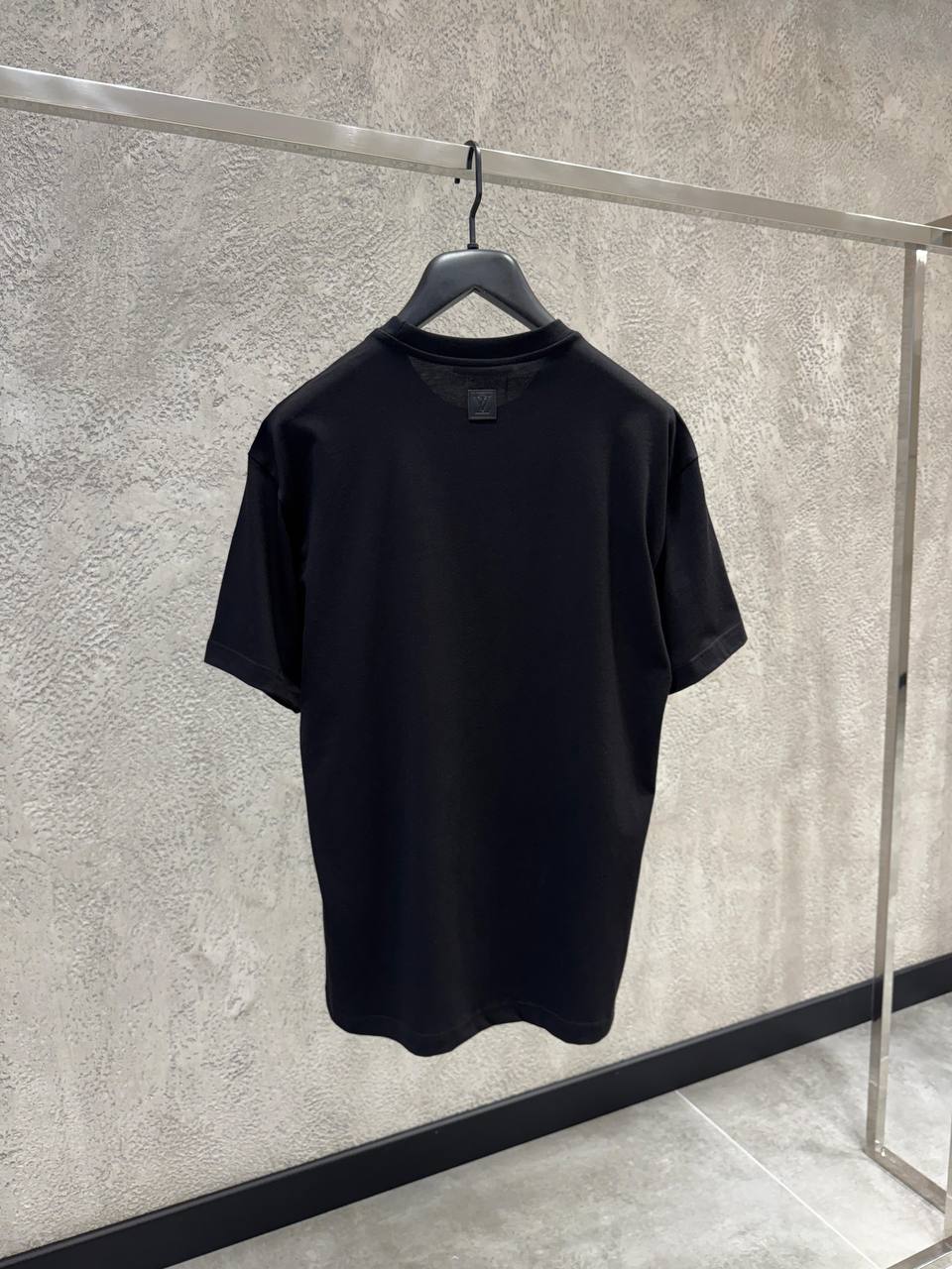 Silk Blend Black T-shirt