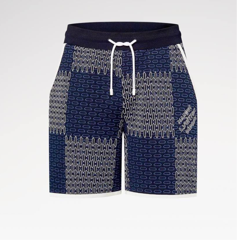 Damier Jacquard Cotton Jersey Set