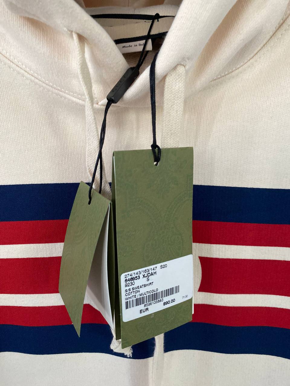 Interlocking G Print Oversized Hoodie