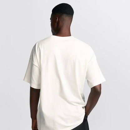 White Slub Cotton Jersey T-shirt