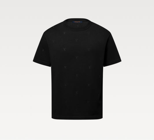 LV Blason Embroidered Short-Sleeved Crewneck