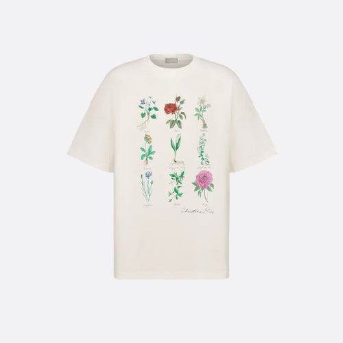 White Slub Cotton Jersey T-shirt