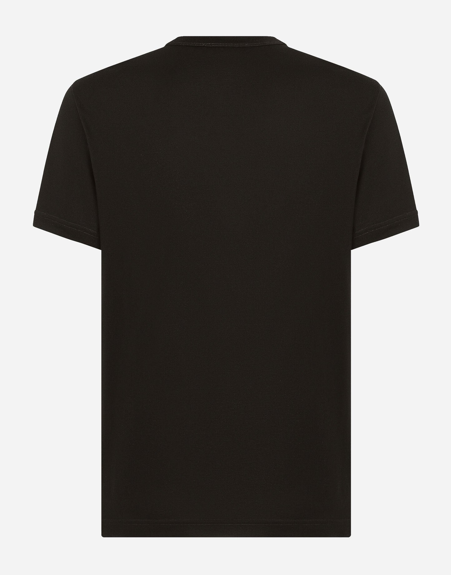 DG Milano Logo Embroidery Black T-shirt