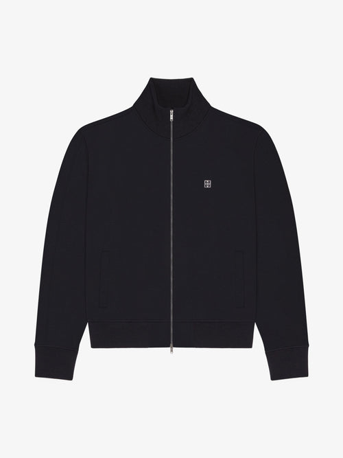 Tracksuit jacket in fleece with 4G detail