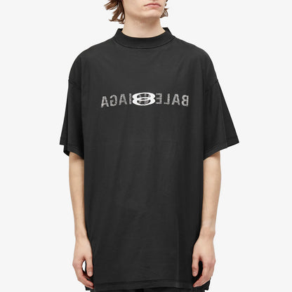 AI Logo Inside Out Black T-shirt