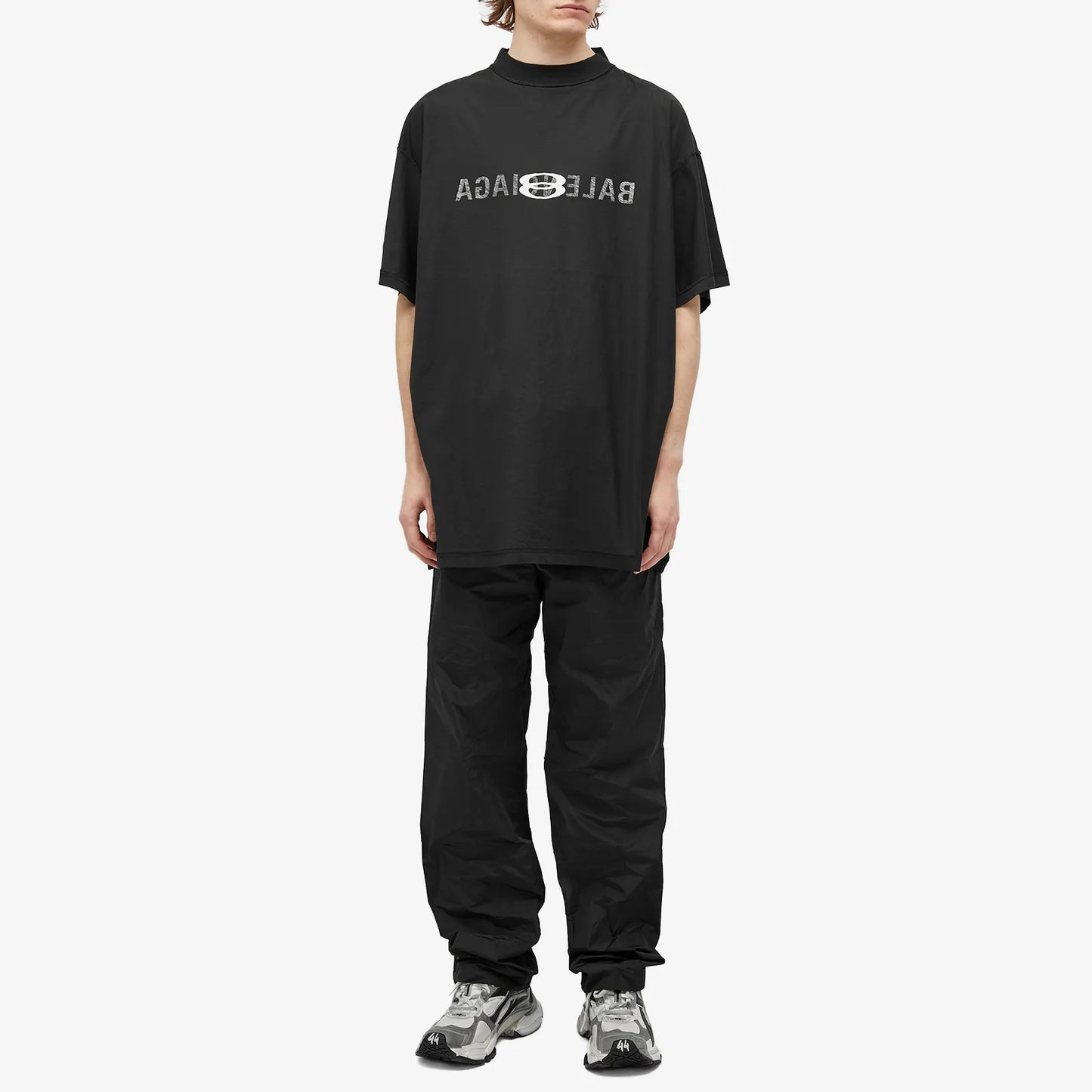 AI Logo Inside Out Black T-shirt