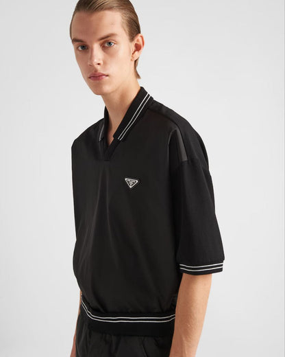 Re-nylon Piqué Polo Shirt