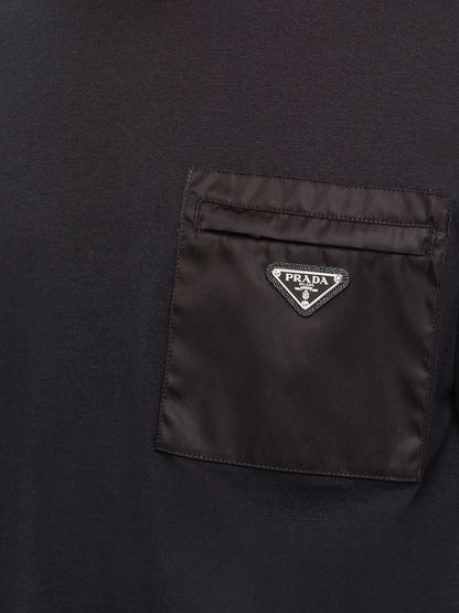 Black Logo Plaqué Pocket T-shirt