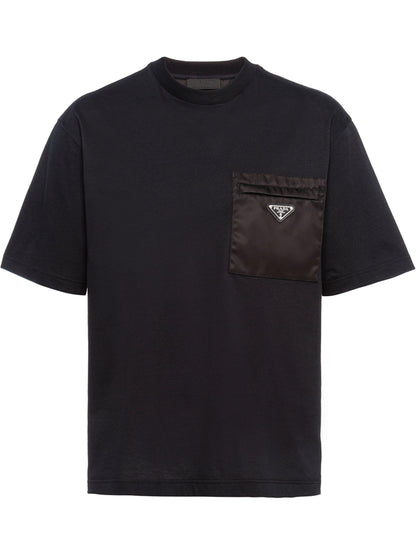 Black Logo Plaqué Pocket T-shirt