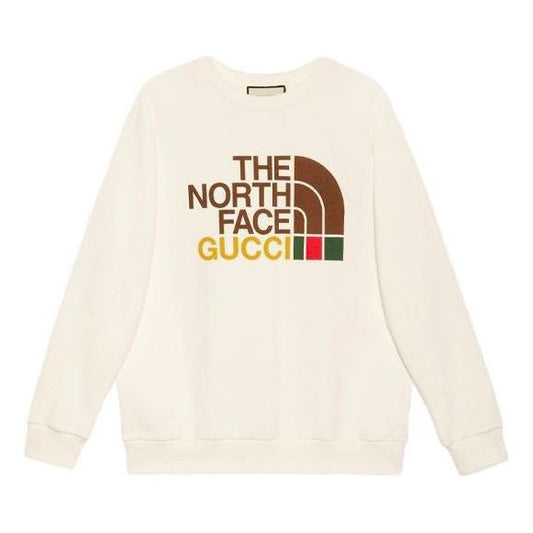 North Face White Sweatshirt