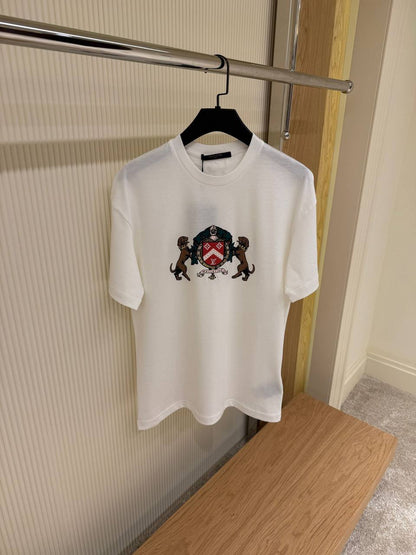 LV Dog Insignia White T-shirt