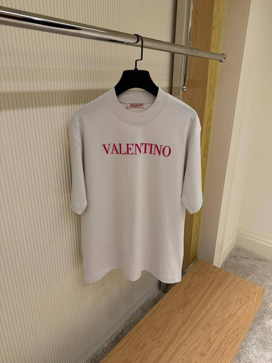 White Cotton T-shirt with Print