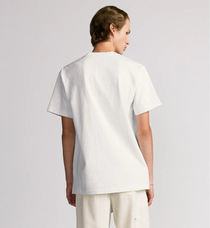 Hylton Nel For My Real Friends Embroidered White T-shirt