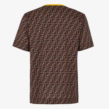 Brown Cotton T-shirt - Exclusive Wear