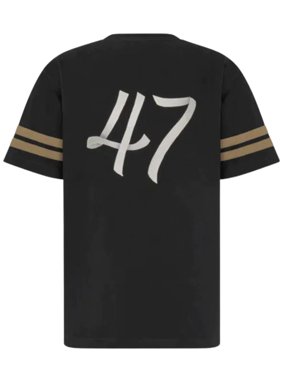 LOGO '47' BLACK T-SHIRT - Exclusive Wear