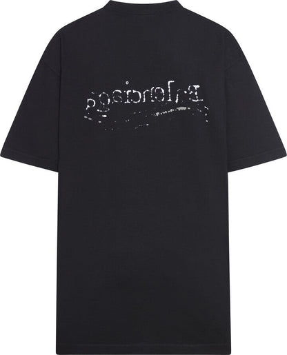 Hand Drawn Political Campaign Logo Black T-shirt