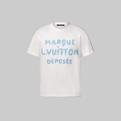 Embroidered Signature White T-shirt