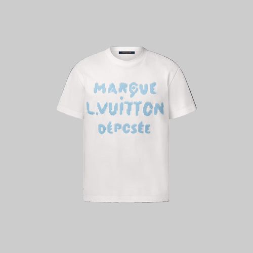 Embroidered Signature White T-shirt