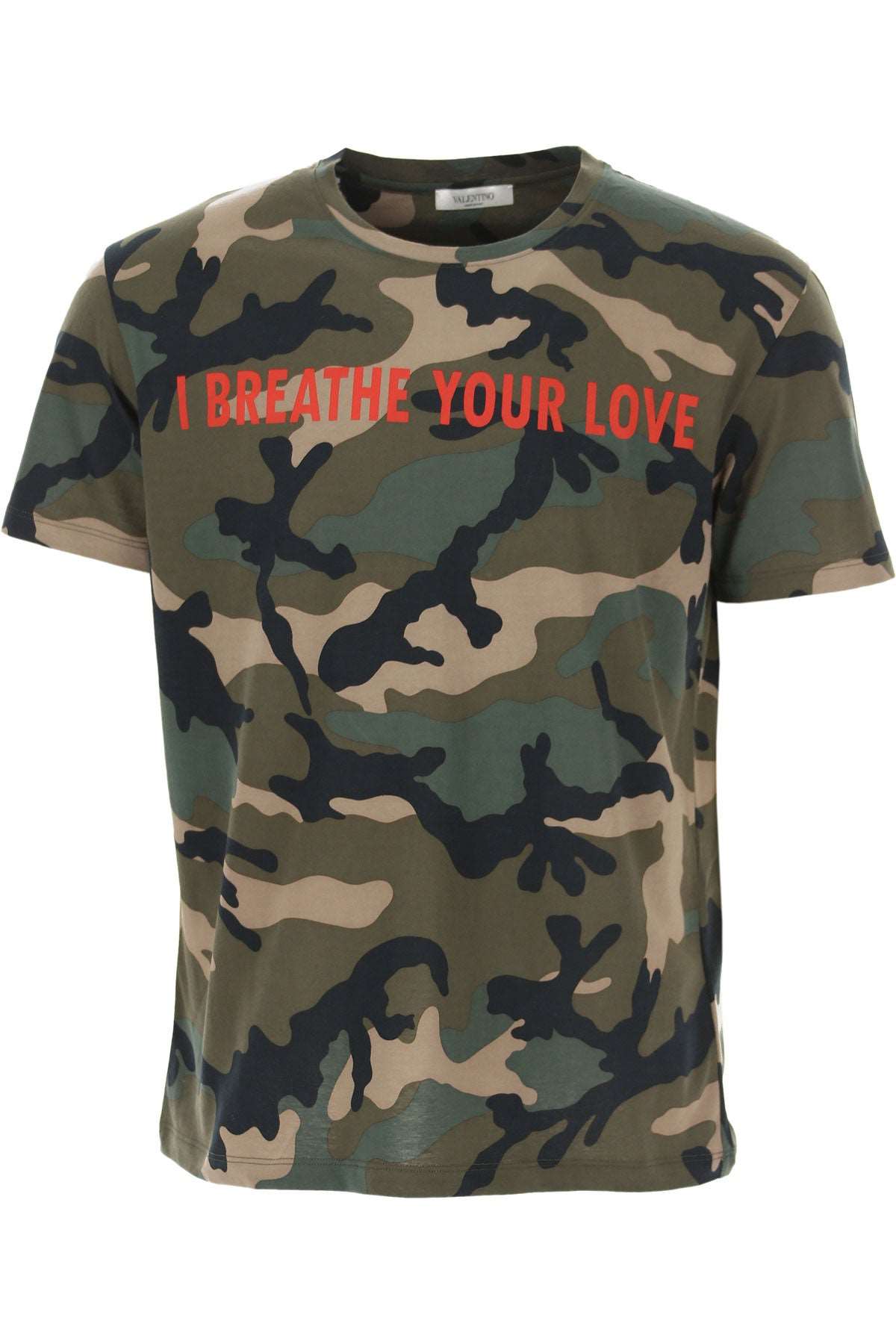 VLTN Breathe Your Love Camouflage T-shirt - Styledistrict